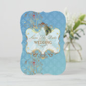 Indian Wedding II - SaveTheDate Kaart (Staand voorkant)