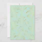 Indian Wedding Invitation Kaart (Achterkant)