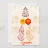 Indian Wedding Invitations for USA Kaart (Voorkant)