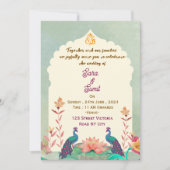 Indian Wedding Invitations  Kaart (Voorkant)