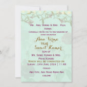 Indian Wedding Invitations  Kaart (Voorkant)
