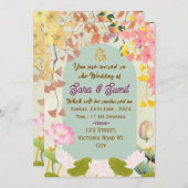 Indian Wedding Invitations  Kaart (Voorkant / Achterkant)