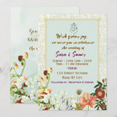 Indian Wedding Invitations  Kaart (Voorkant / Achterkant)