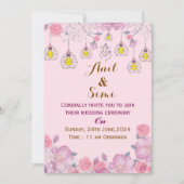 Indian Wedding Invitations  Kaart (Voorkant)
