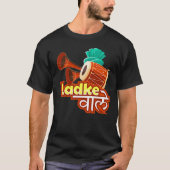 Indian Wedding Tshirt voor bruidegom (Voorkant)