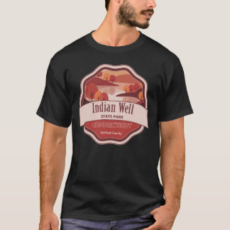 Indian Well State Park Fairfield County Connecticu T-shirt