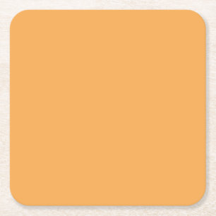 Indian Yellow Color Decor klaar om aan te passen Kartonnen Onderzetters
