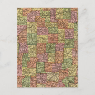 Indiana 10 briefkaart