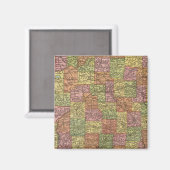 Indiana 10 magneet (Voorkant / Achterkant)