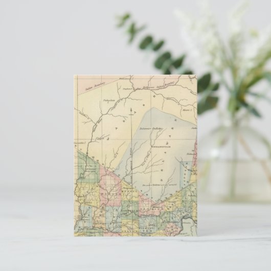 Indiana 4 briefkaart (Staand voorkant)