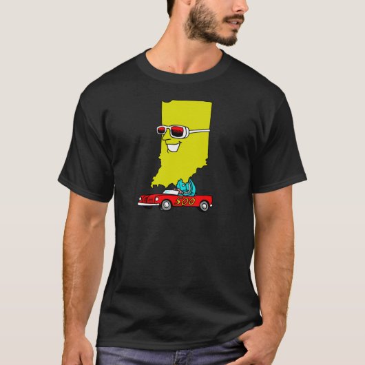 Indiana 500 t-shirt (Voorkant)