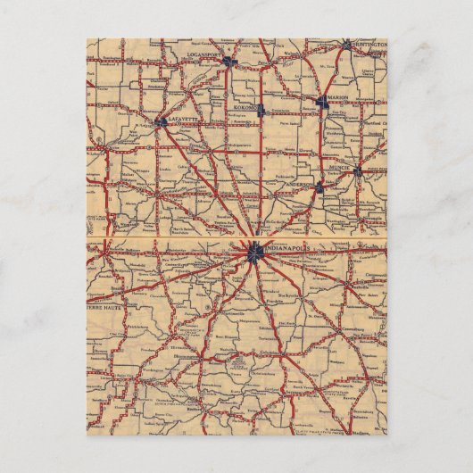 Indiana 5 briefkaart (Voorkant)