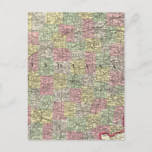 Indiana 6 briefkaart