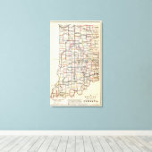 Indiana 7 canvas afdruk (Insitu (Houten vloer))