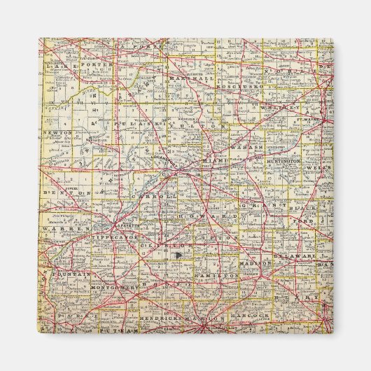 Indiana 7 magneet (Voorkant)