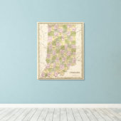 Indiana 8 canvas afdruk (Insitu (Houten vloer))