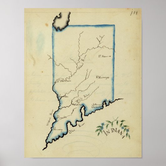 Indiana 8 poster (Voorkant)