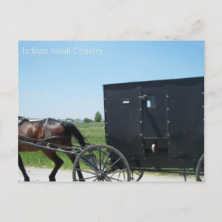 Indiana Amish Land Briefkaart