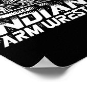 Indiana Arm Wrestling Poster (Hoek)