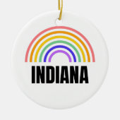 Indiana - Athletics - College - Purdue University Keramisch Ornament (Voorkant)