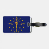 Indiana Bagagelabel (Achterkant horizontaal)