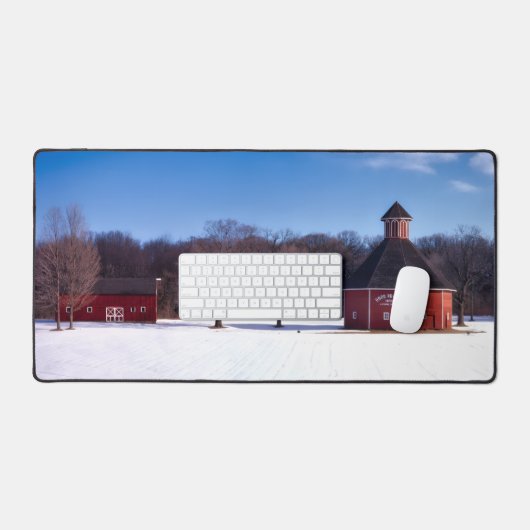 Indiana Barn Boerderij Life Desk Mat (Keyboard & Muis)