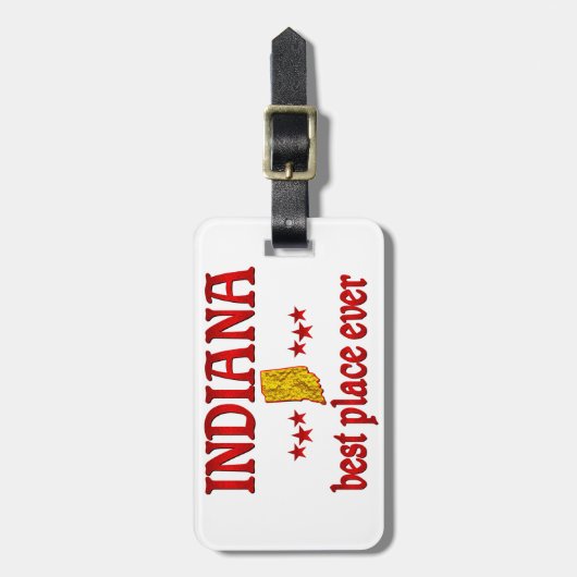 Indiana Best Bagagelabel (Voorkant verticaal)