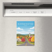 Indiana Bloomington Travel Magneet (Insitu (Vaatwasser))