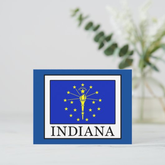 Indiana Briefkaart (Staand voorkant)