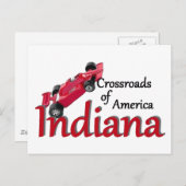 INDIANA BRIEFKAART (Voorkant / Achterkant)