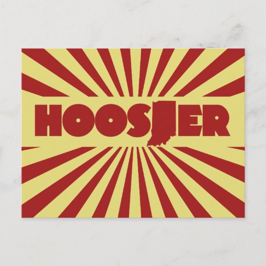 Indiana Briefkaart (Voorkant)
