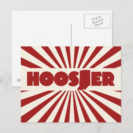 Indiana Briefkaart (Voorkant / Achterkant)