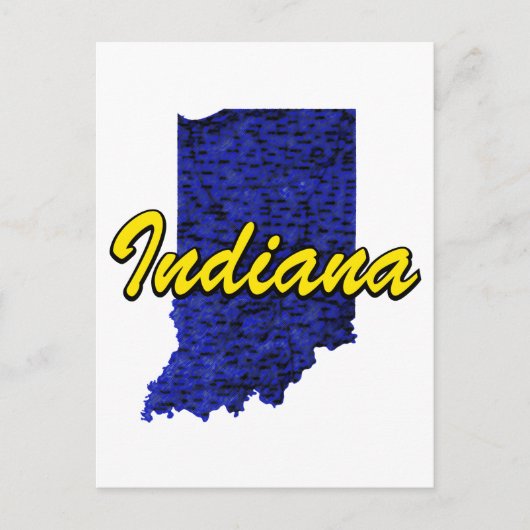 Indiana Briefkaart (Voorkant)