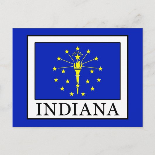 Indiana Briefkaart (Voorkant)