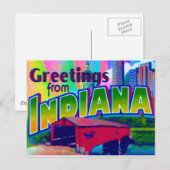 Indiana Briefkaart (Voorkant / Achterkant)