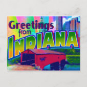Indiana Briefkaart (Voorkant)