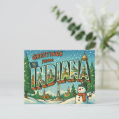 INDIANA-Briefkaart Briefkaart (Staand voorkant)