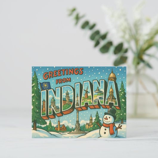 INDIANA-Briefkaart Briefkaart (Staand voorkant)
