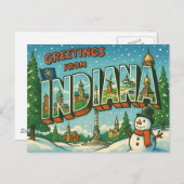 INDIANA-Briefkaart Briefkaart (Voorkant / Achterkant)