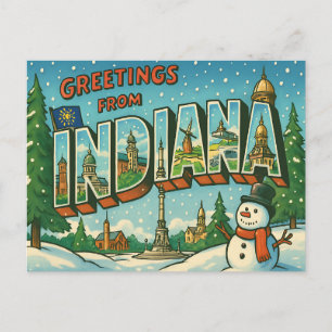 INDIANA-Briefkaart Briefkaart