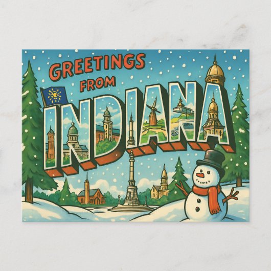 INDIANA-Briefkaart Briefkaart (Voorkant)