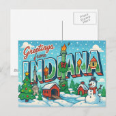 INDIANA-Briefkaart Briefkaart (Voorkant / Achterkant)