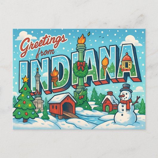 INDIANA-Briefkaart Briefkaart (Voorkant)