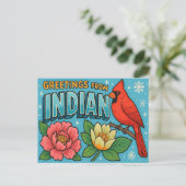 INDIANA-Briefkaart Briefkaart (Staand voorkant)