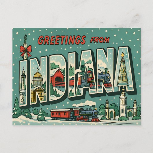 INDIANA-Briefkaart Briefkaart (Voorkant)