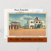 Indiana, Brown Derby Grill Briefkaart (Voorkant / Achterkant)