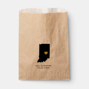 Indiana bruiloft gunst trakteren zakken, geschenkz bedankzakje