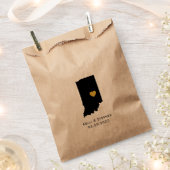 Indiana bruiloft gunst trakteren zakken, geschenkz bedankzakje (Geknipt)