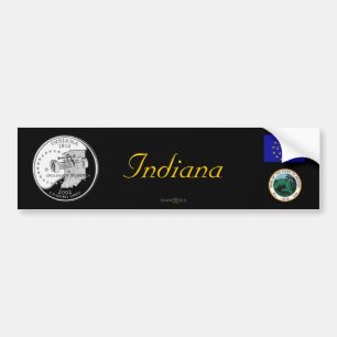 INDIANA BUMPERSTICKER