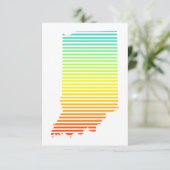 indiana chill fade kaart (Staand voorkant)